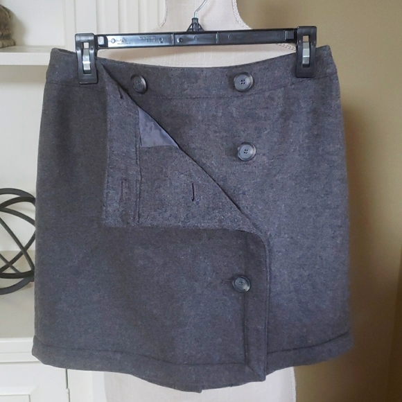 Loft Wrap Mini Skirt, NWT - Picture 2 of 5